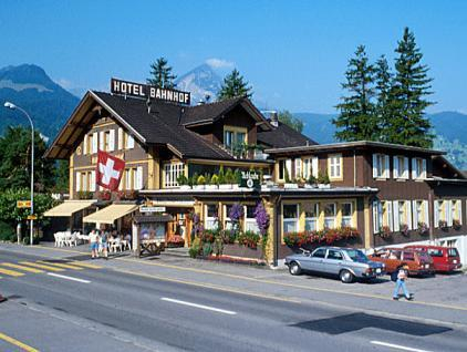 Exterior view 1, Hotel Bahnhof, Obwalden