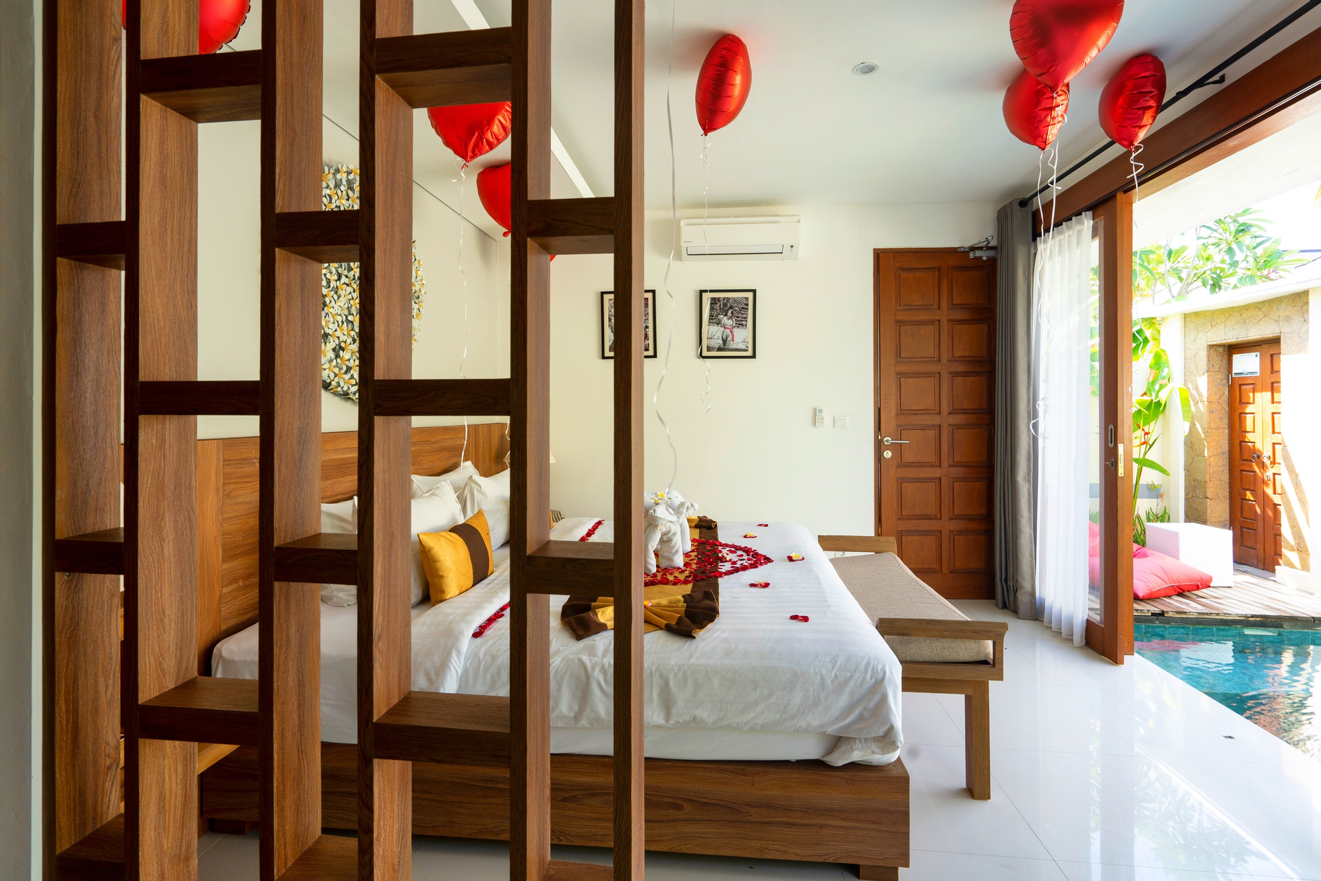Bedroom 3, The Sakaye Villas and Spa, Badung