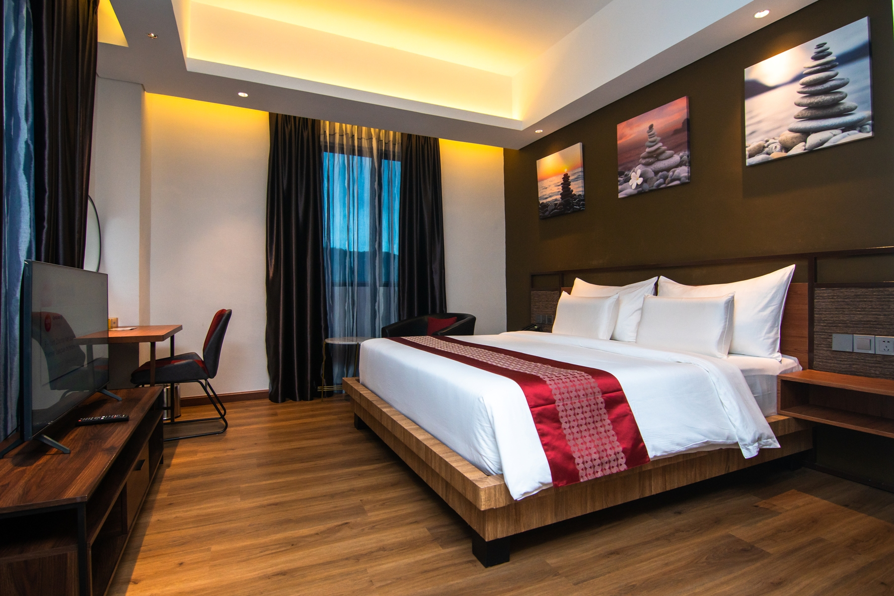 Kamar Grand Deluks Double - Pemandangan Gunung