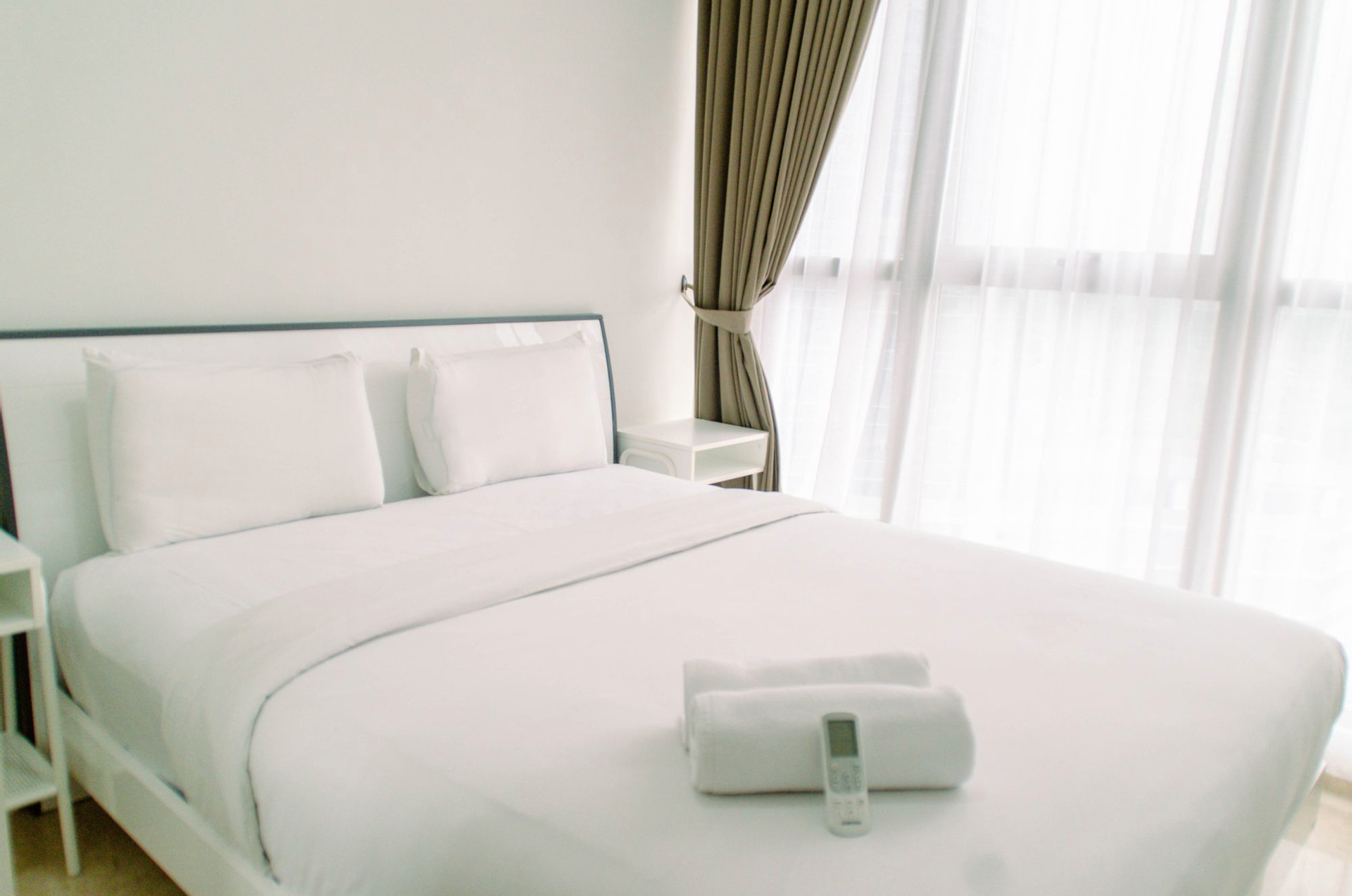 Bedroom 3, Comfort and Spacious 2BR at Gold Coast Apartment By Travelio, North Jakarta