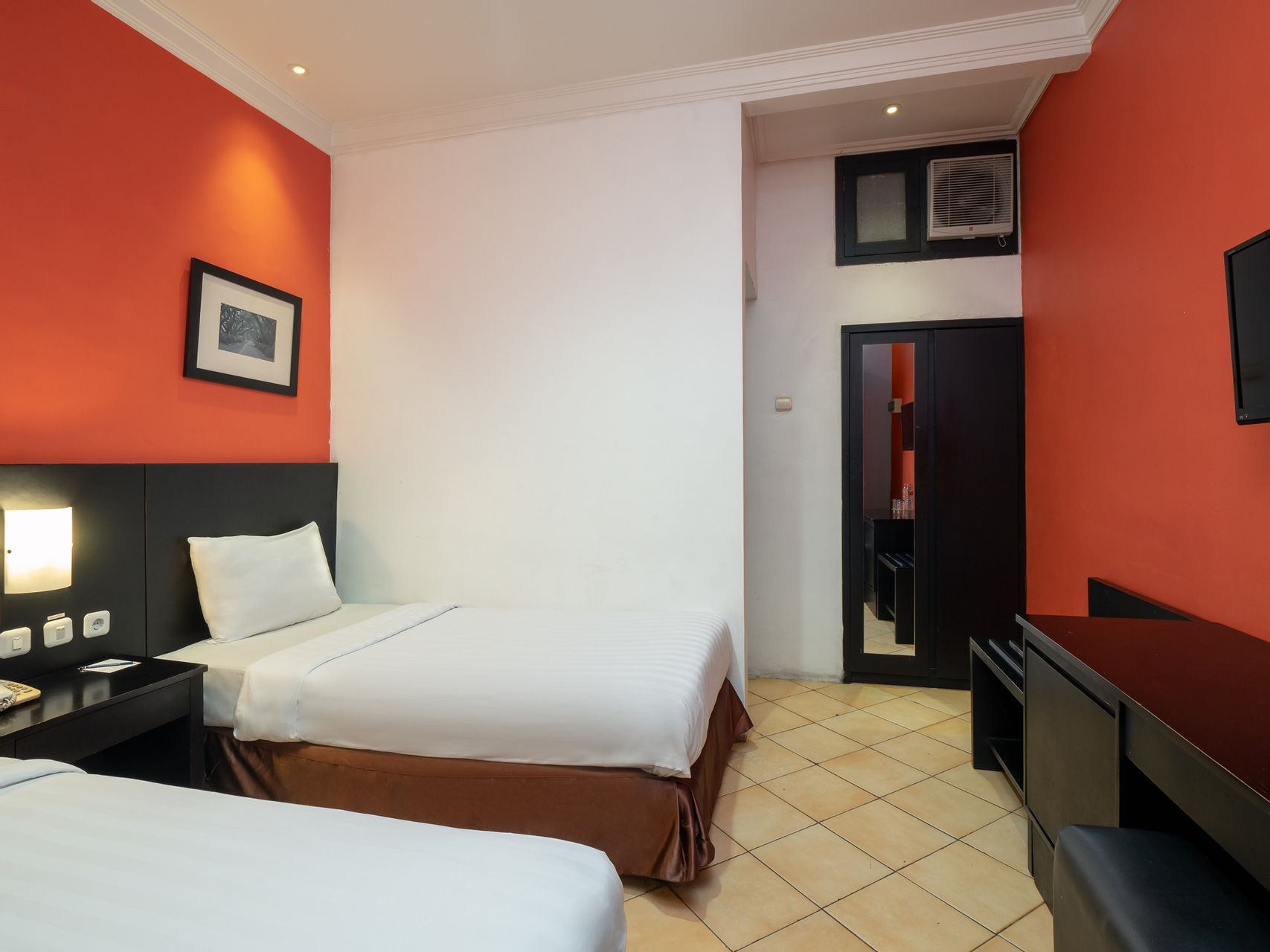 Kamar Standard Twin - Pemandangan Taman