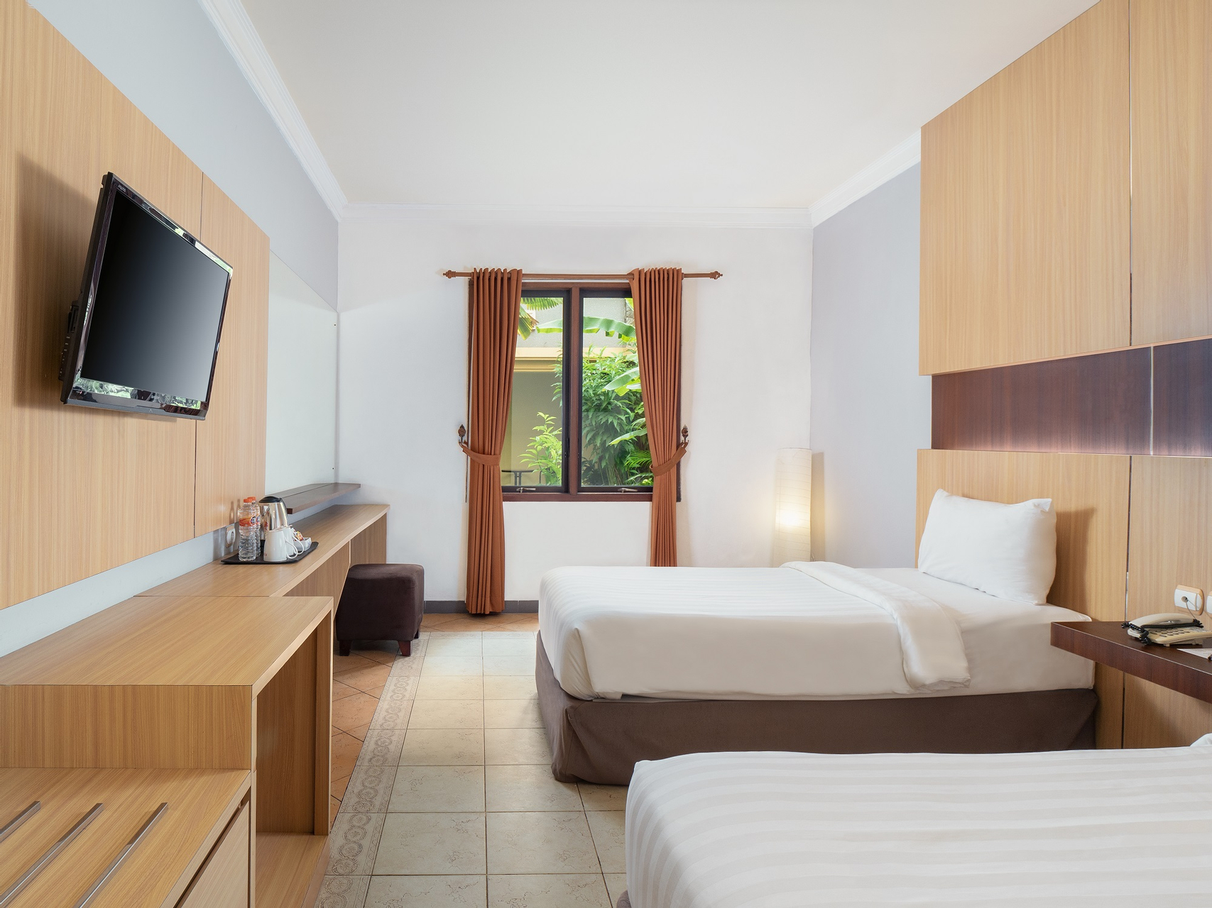 Kamar Superior Twin - Pemandangan Taman