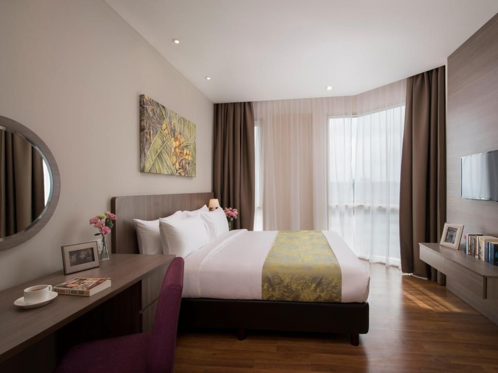 Kamar dengan Ranjang King - Pemandangan Kota