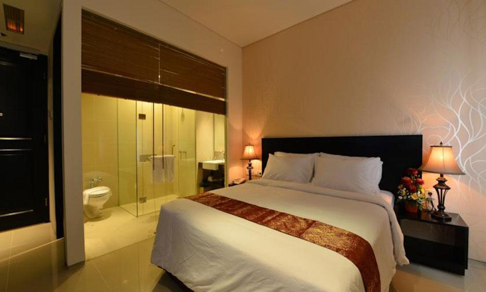 Bedroom 2, OneBR Deluxe Room - Breakfast, Palembang