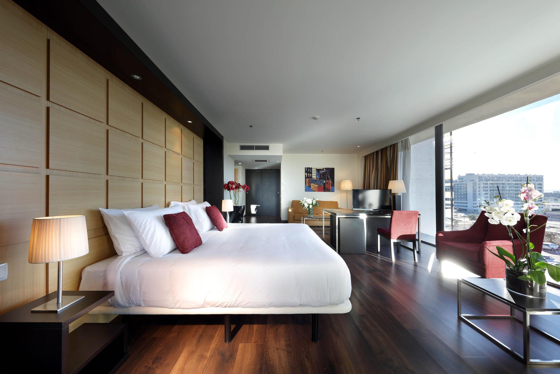 Bedroom 2, Hotel Eurostars Zaragoza, Zaragoza