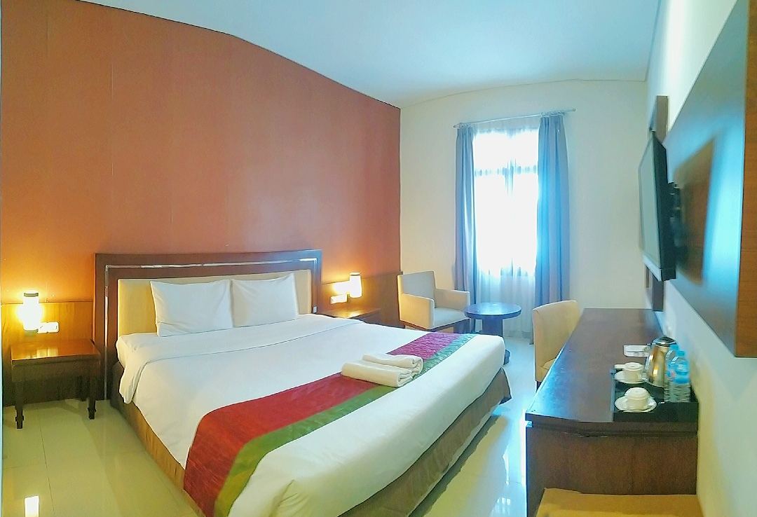Bedroom 3, Al Azhar Azhima Hotel & Convention Solo Powered by Archipelago, Karanganyar