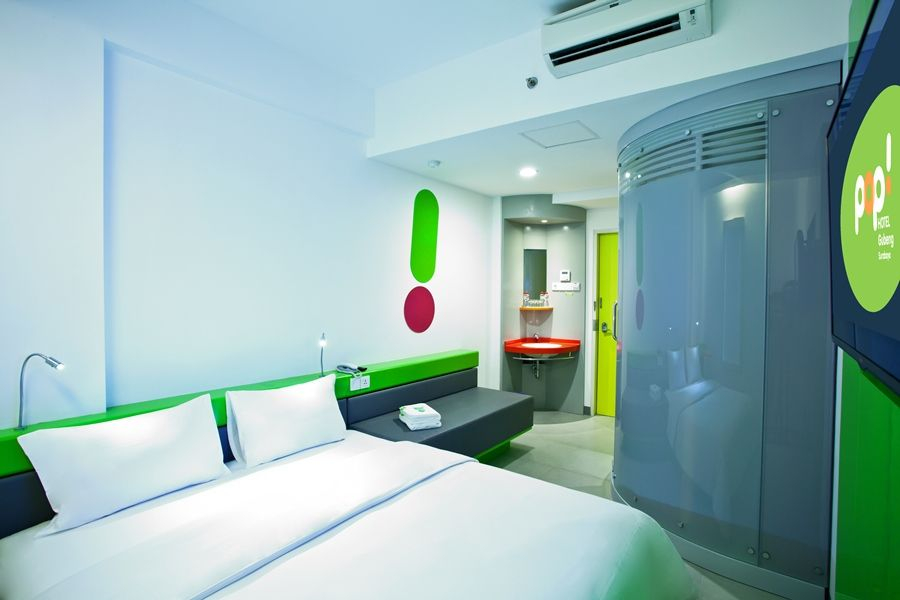 Kamar dengan Ranjang Double atau Twin
