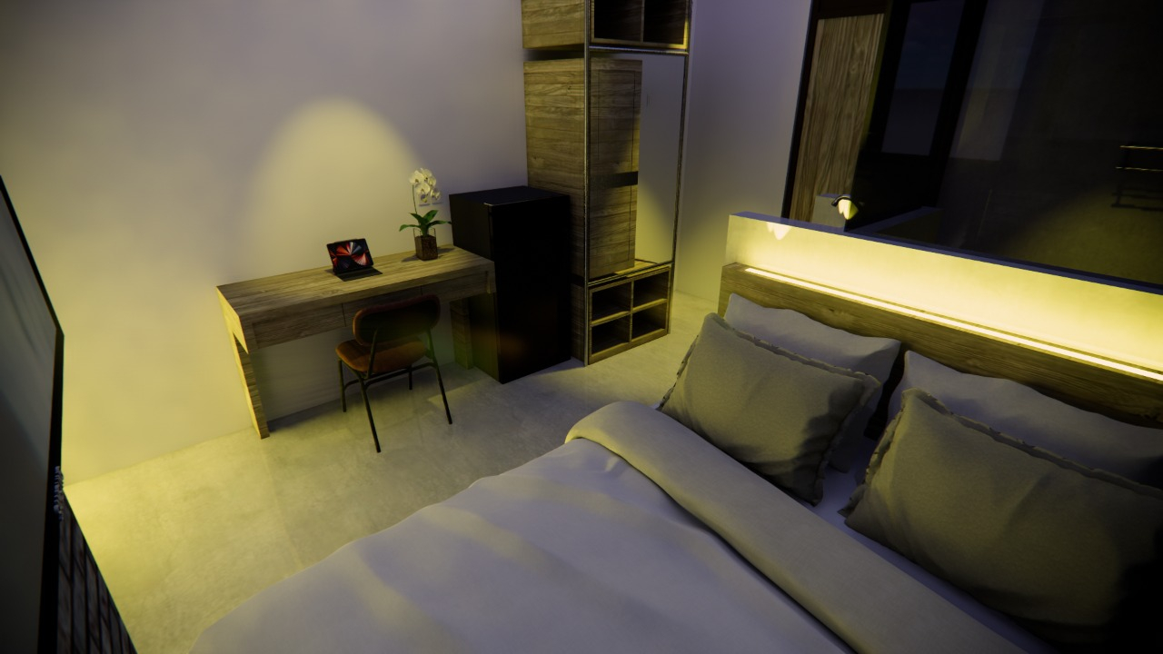 Bedroom 1, Dparagon Menteng Jakarta, Jakarta Pusat