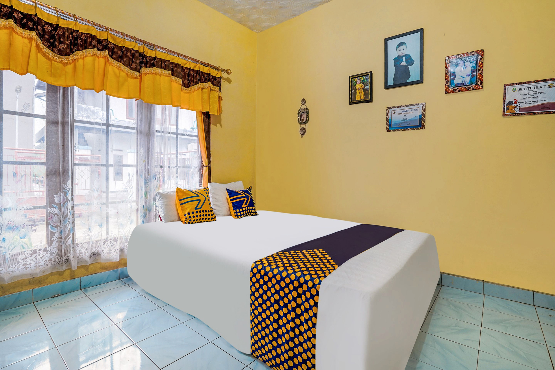 Bedroom 1, OYO Homes 91002 Eco Tourism Desa Cibodas Areng 3 Syariah, Bandung