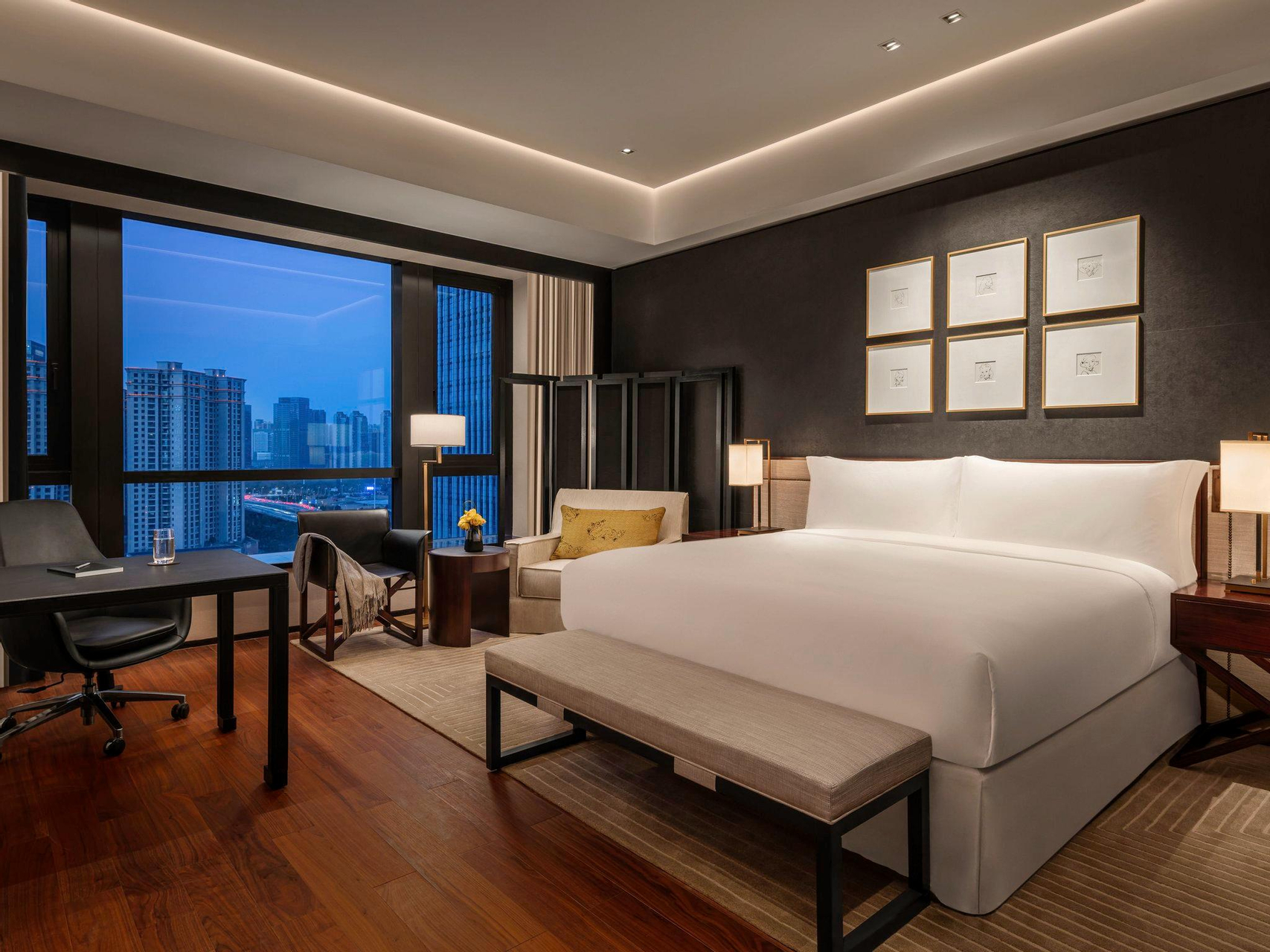 Bedroom 3, Fairmont Wuhan, Wuhan