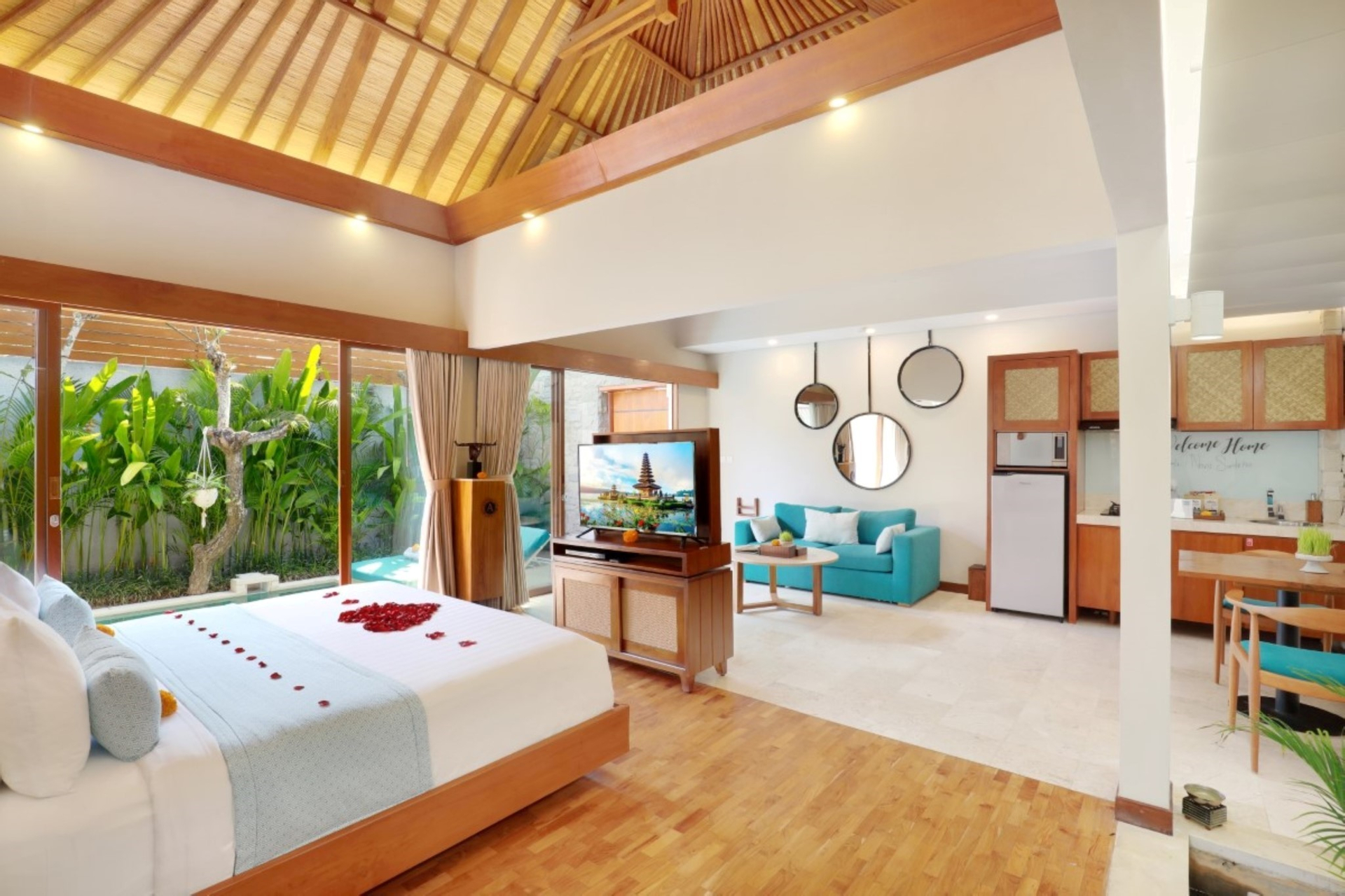 Bedroom 3, Aksari Villa Seminyak by Ini Vie Hospitality, Badung