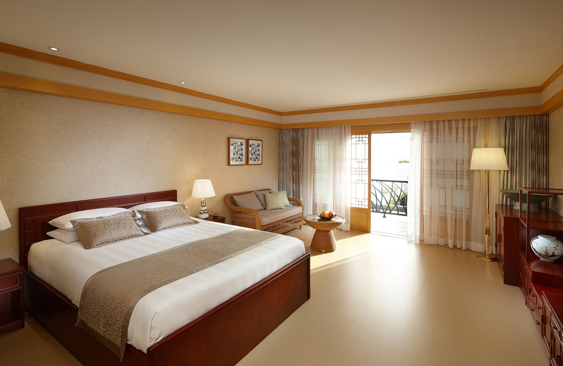 Kamar Deluks - Pemandangan Taman