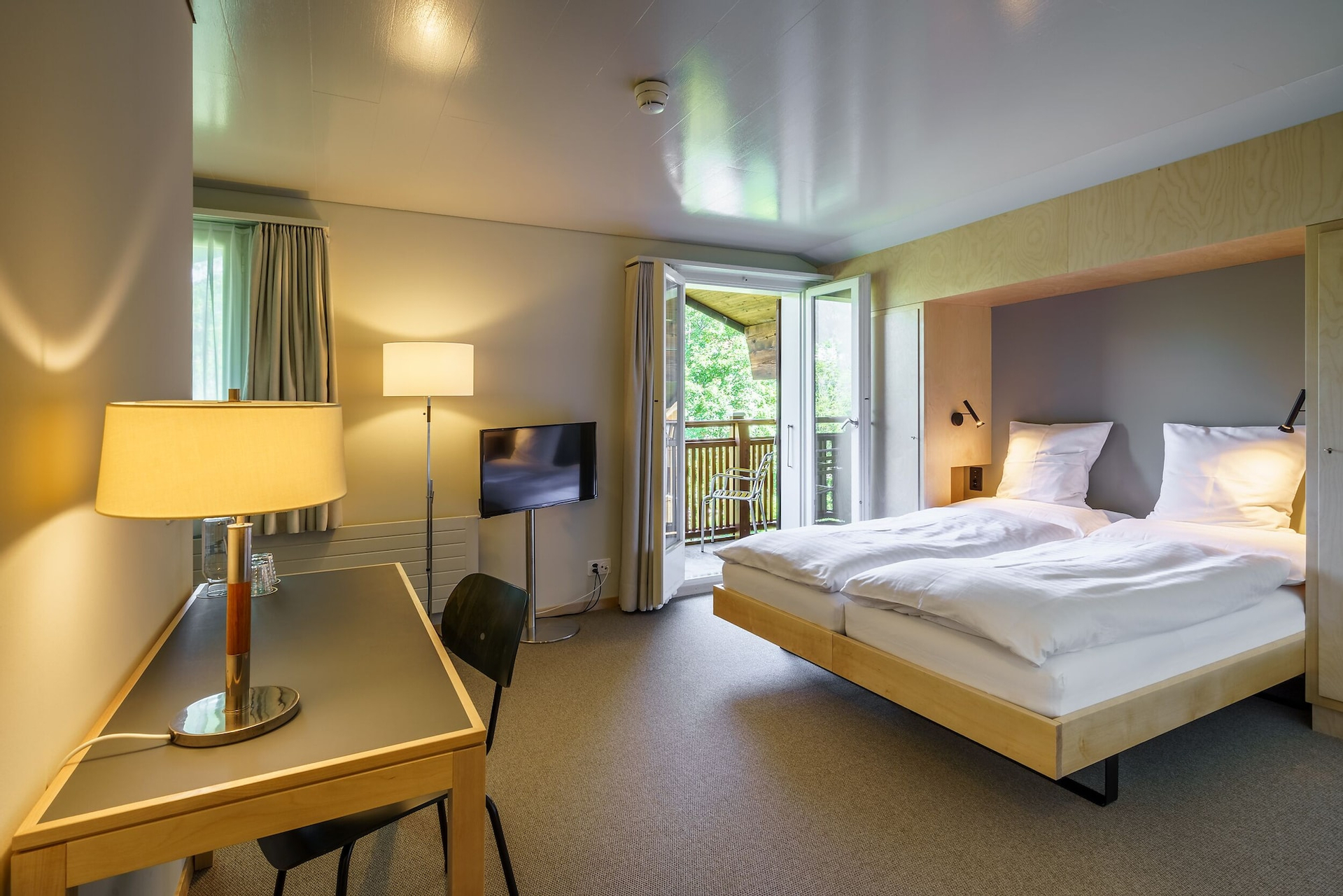 Bedroom 2, Hotel Alpenruhe - Vintage Design Hotel, Interlaken