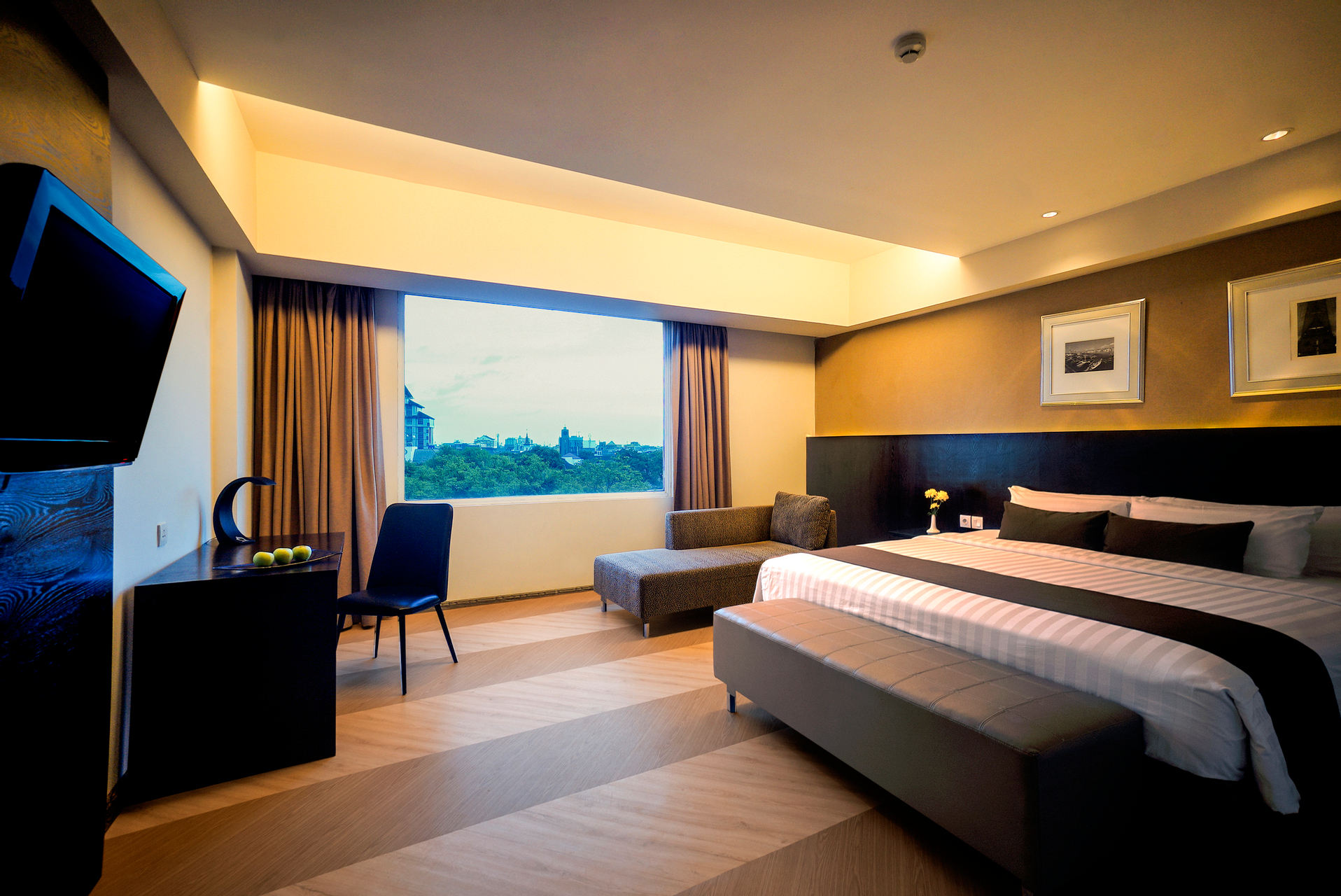 Kamar Premier Double - Pemandangan Kota