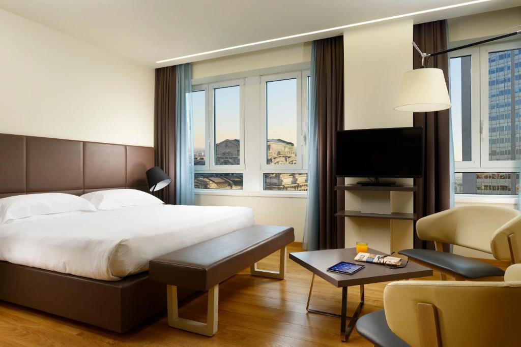 Bedroom 2, Unahotels Century Milano, Milano