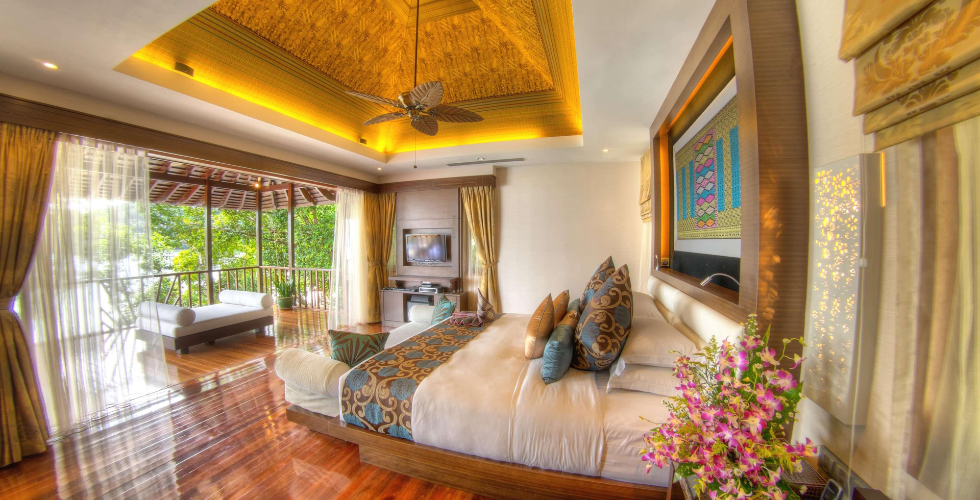 Bedroom 3, Bunga Raya Island Resort, Kota Kinabalu