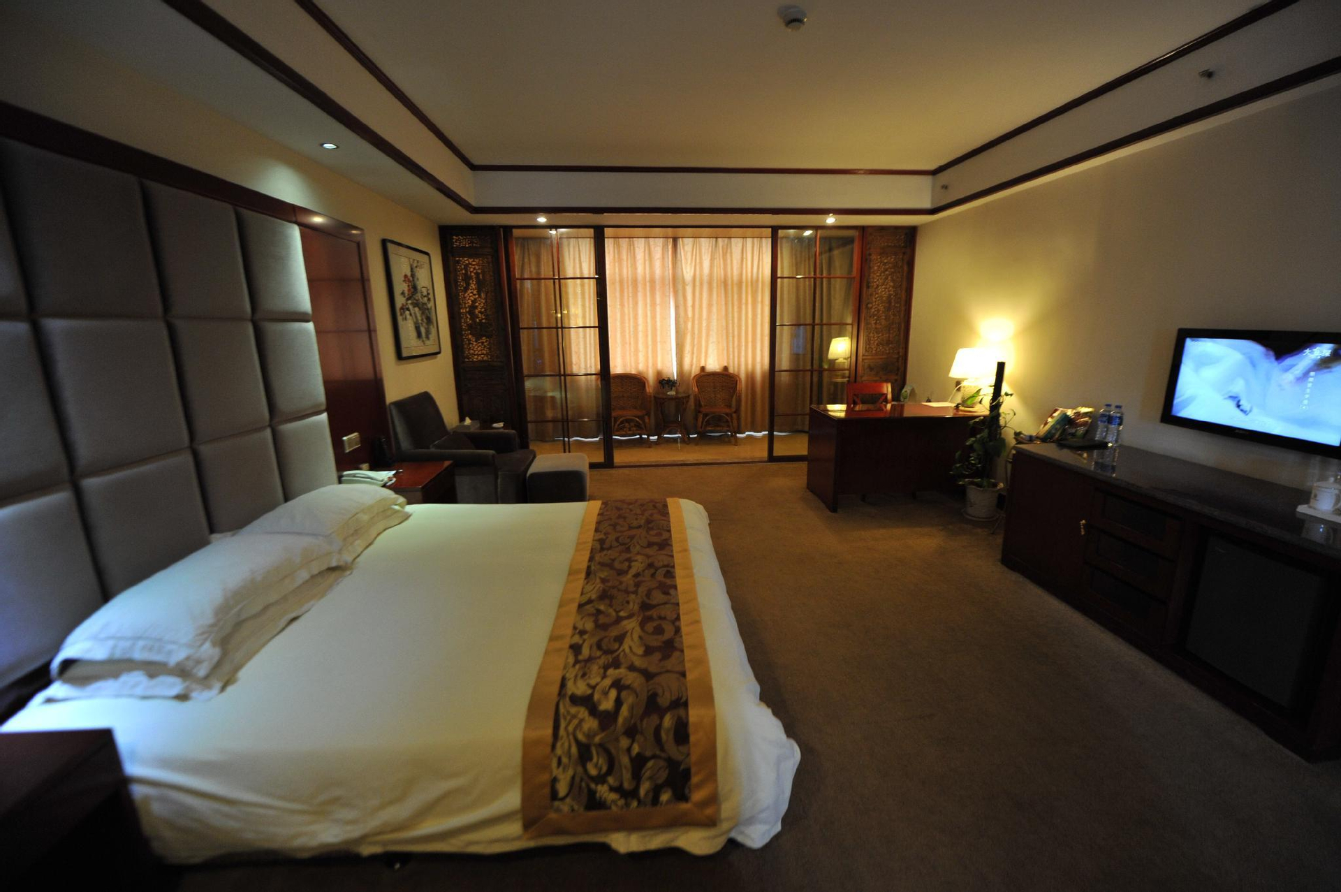 Bedroom, Xuancheng Jingtingshan Resort Hotel, Xuancheng