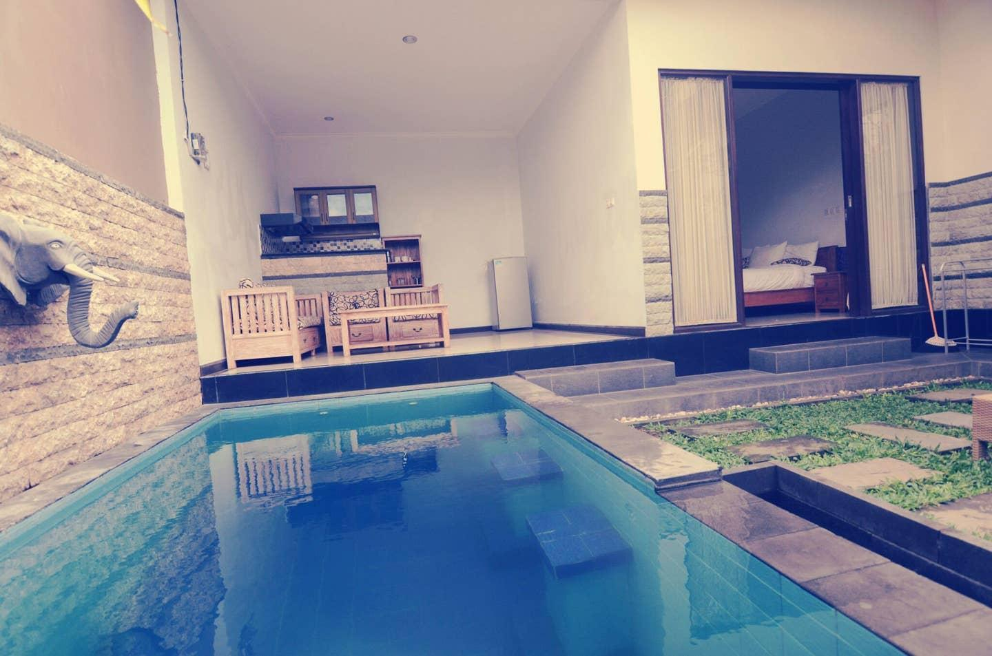 Sport & Beauty 2, two  Bedrooms Villa Near River Swing  private pool, Gianyar