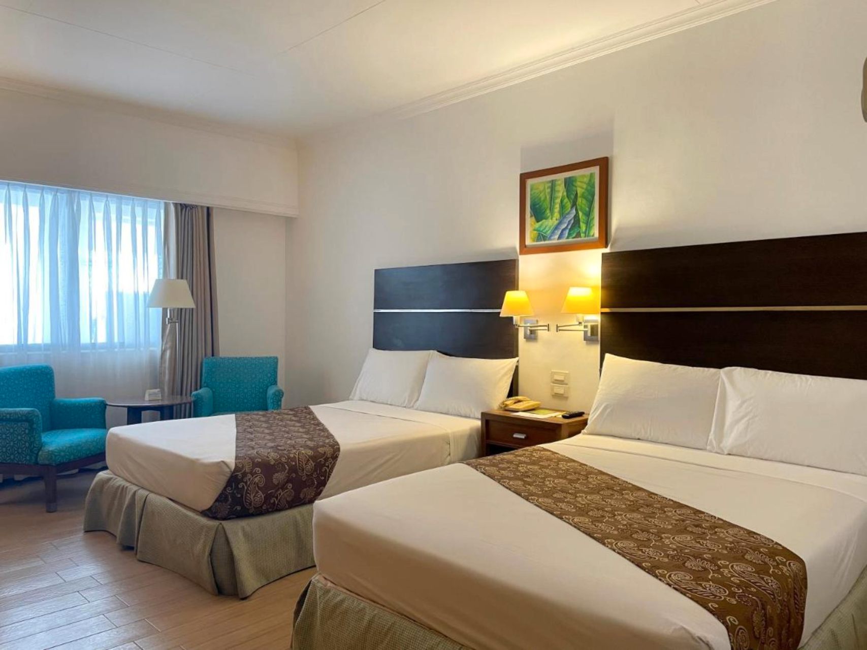 2 Double Beds, Non-Smoking