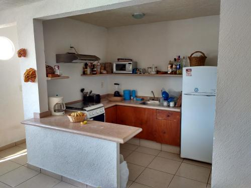 Kitchen, Departamento en Acapulco Diamante - Puente del Mar, Acapulco de Juárez
