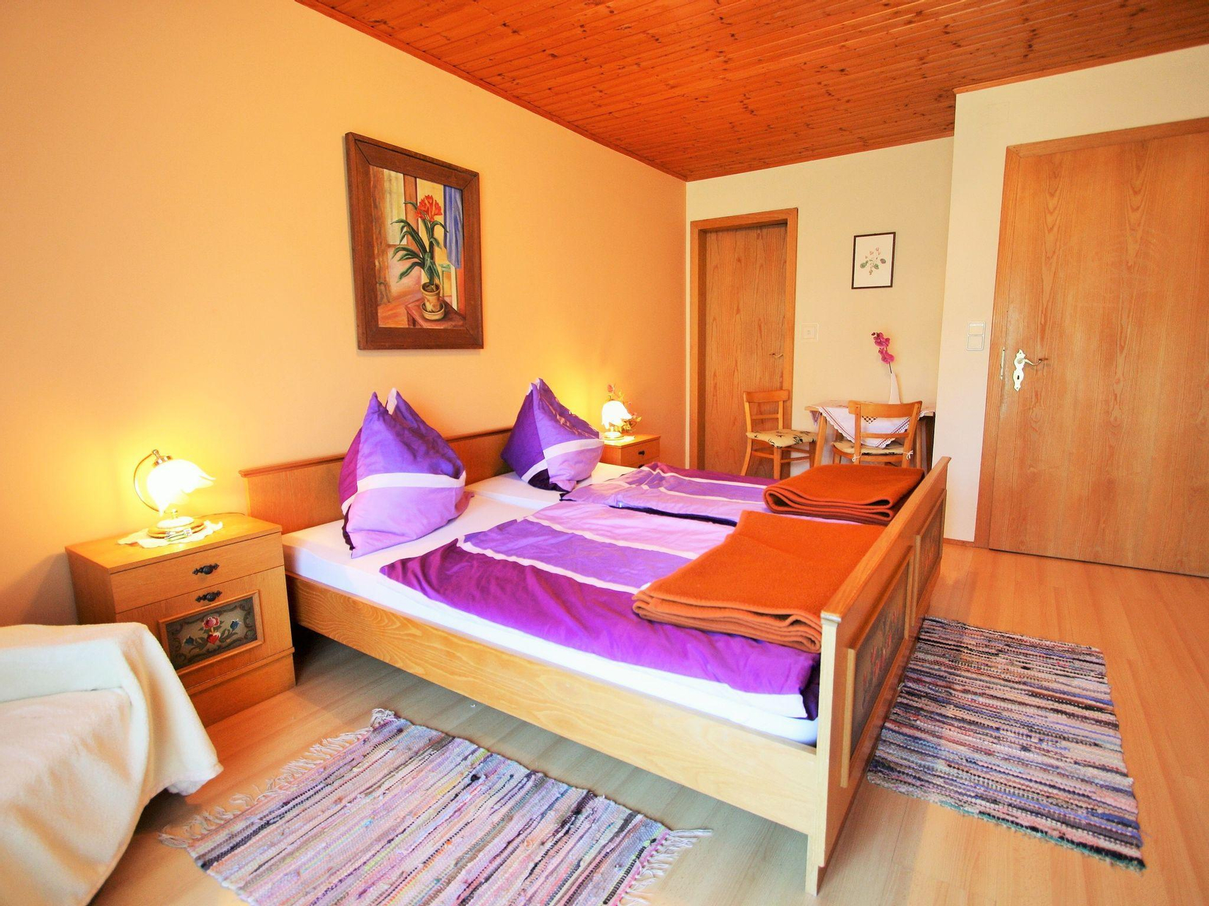 Bedroom 2, Spacious Apartment near Ski Area in Liebetig, Feldkirchen