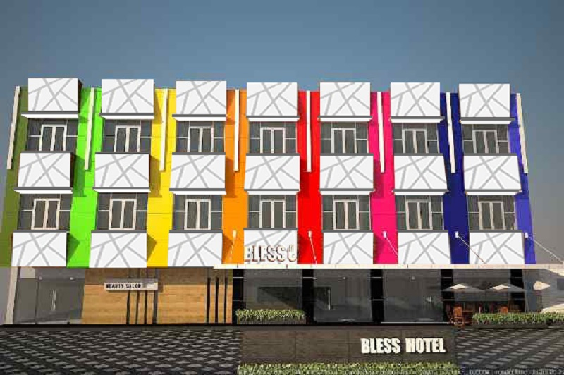 Exterior & Views 1, Bless Hotel, Palembang
