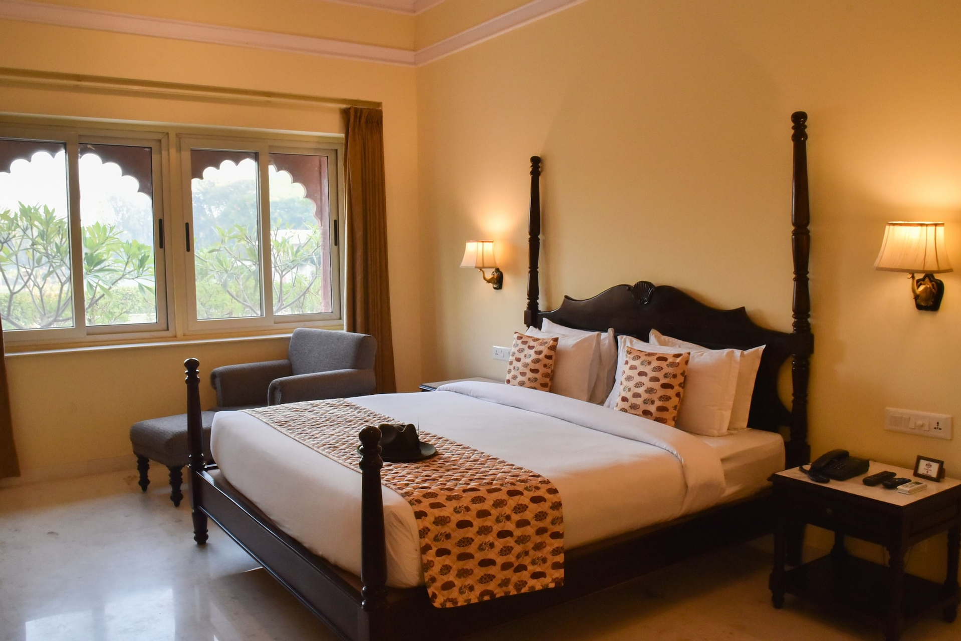 Bedroom 3, Umaid Palace- An Organic Retreat, Dausa