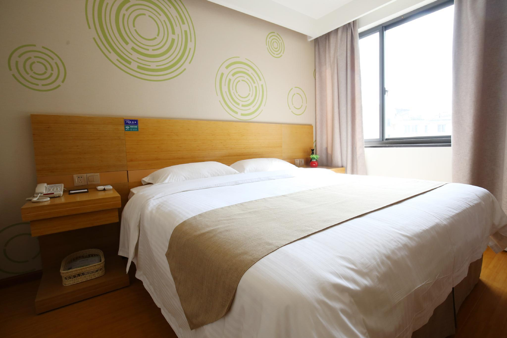 Bedroom, GreenTree Inn Xuancheng Jingxian Wannan First Street Express Hotel, Xuancheng