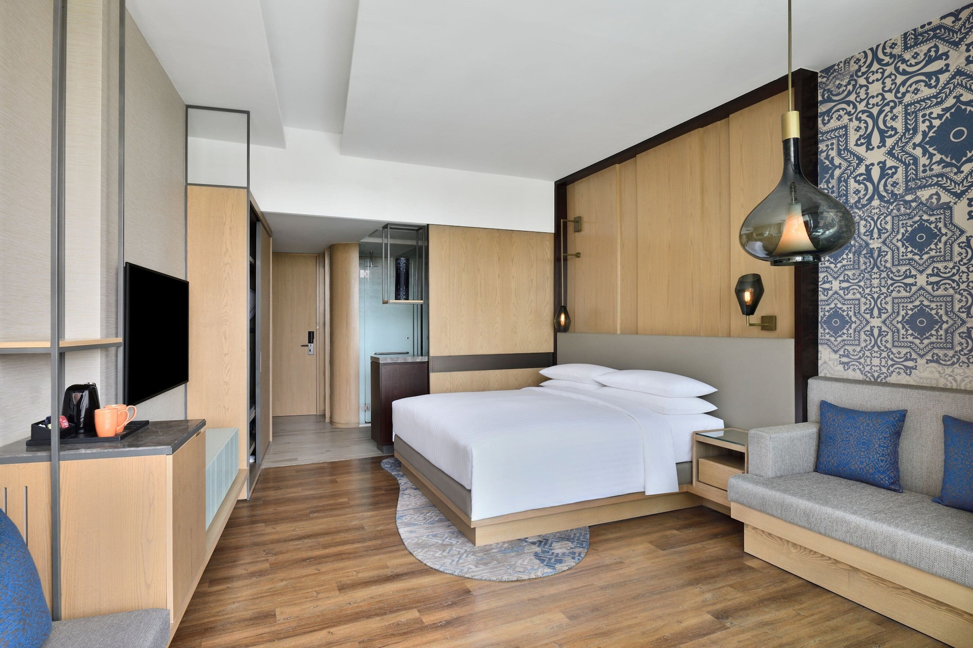 Bedroom 3, Courtyard by Marriott Aravali Resort, Faridabad