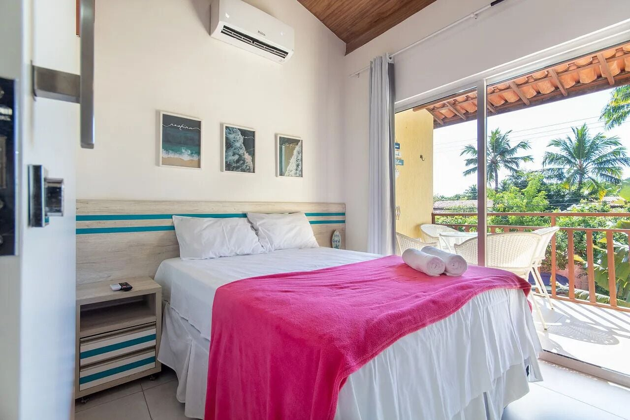 Bedroom 1, Carpediem - Confortável apart em Pipa, Tibau do Sul