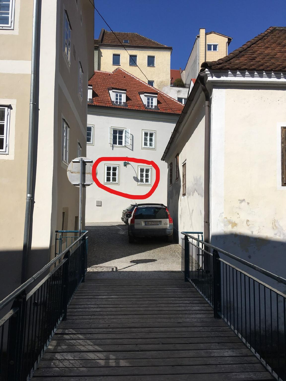 Exterior & Views 1, New flat in old town + garage, Steyr