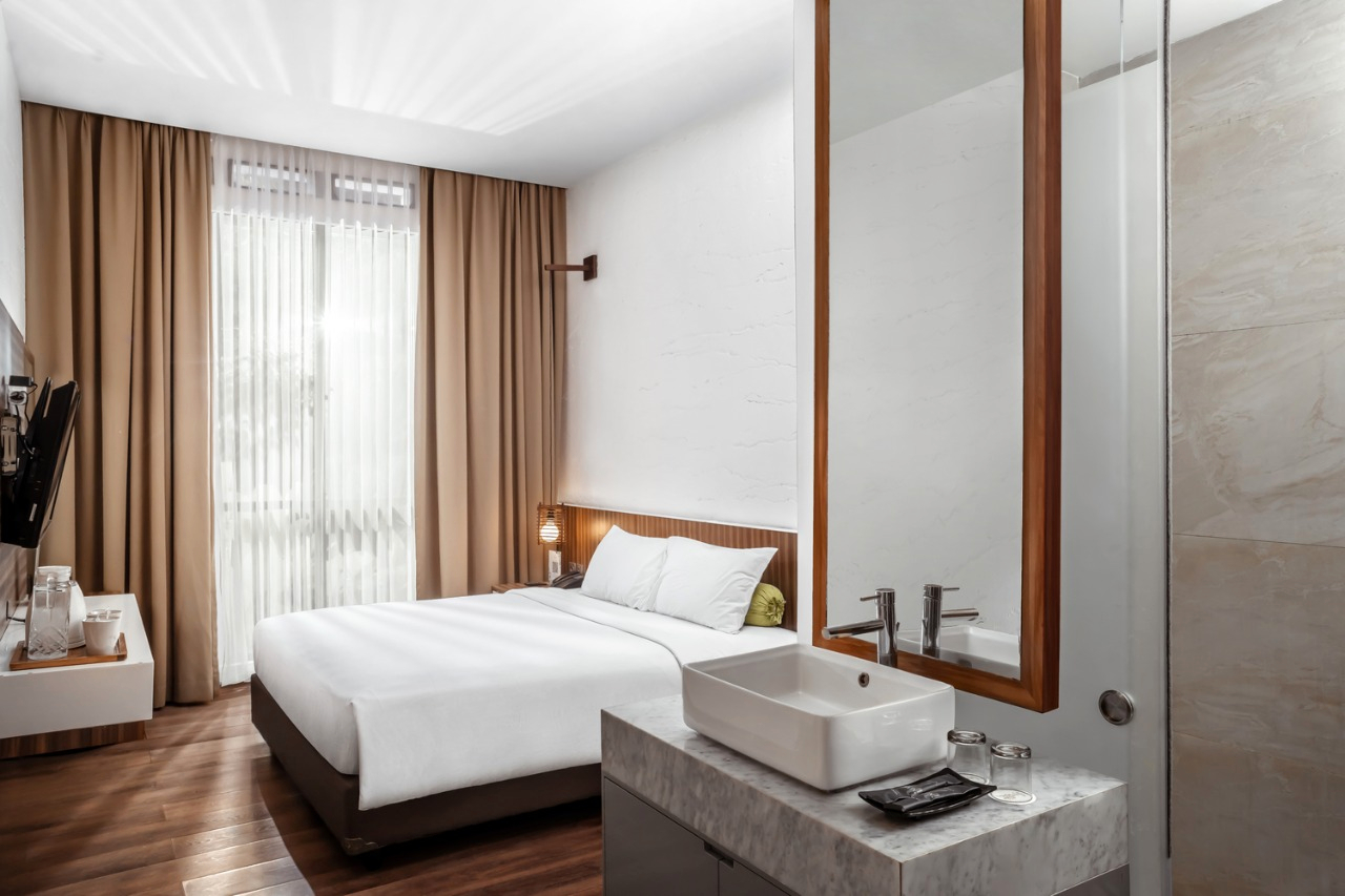 Kamar Deluks Double - Pemandangan Taman