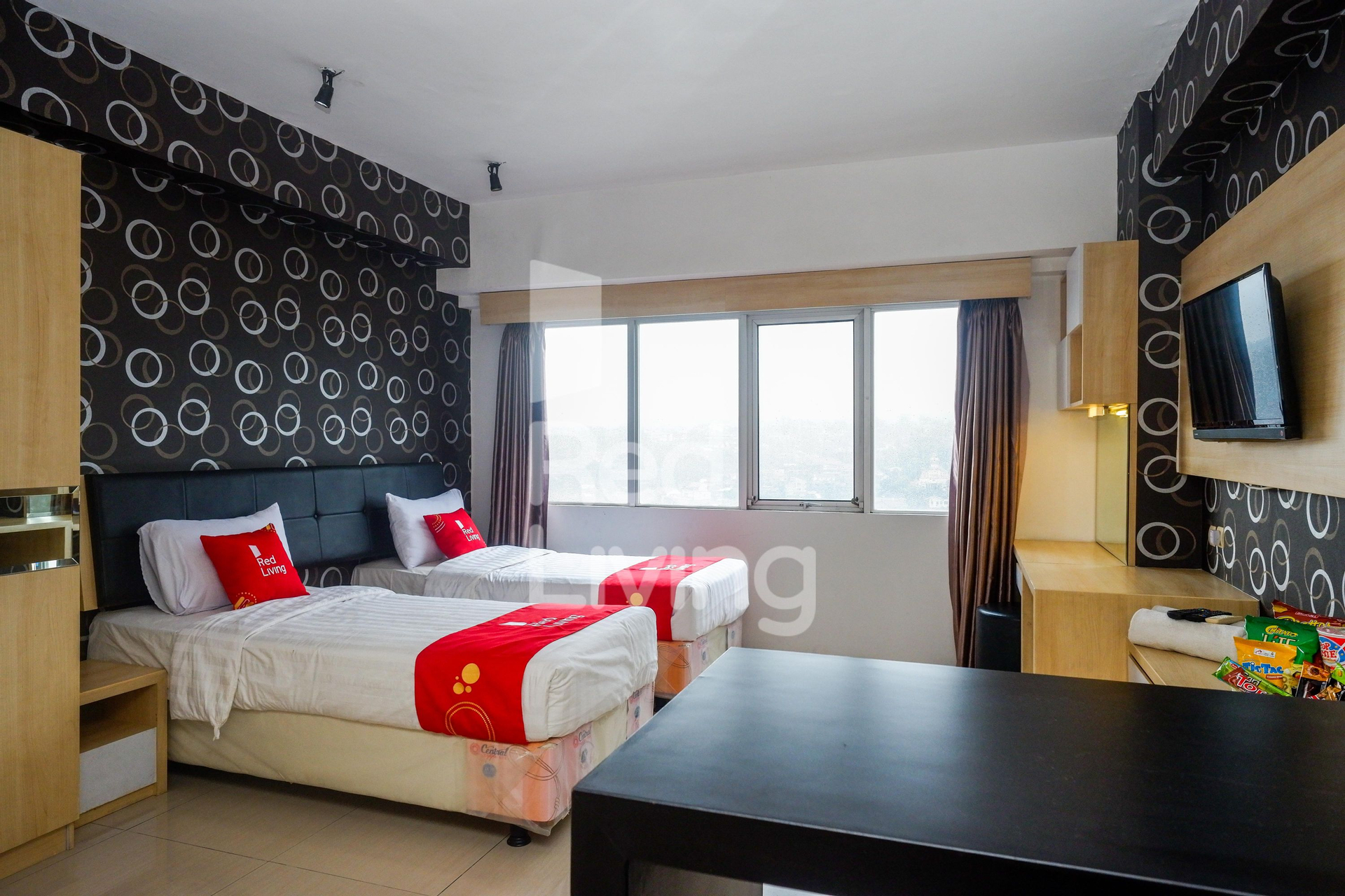 Bedroom 2, RedLiving Apartemen Star Semarang - Sky Tower Lantai 22, Semarang