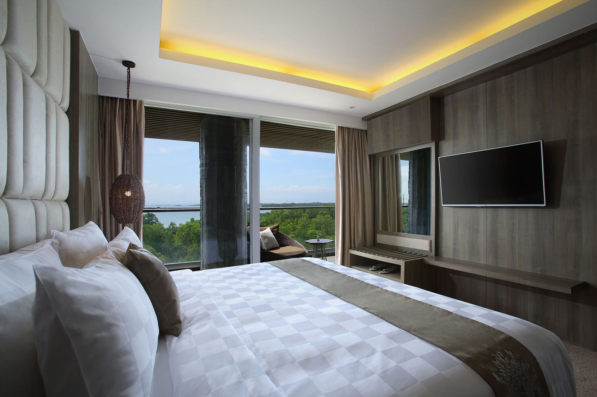 Kamar Deluks King - Pemandangan Laut