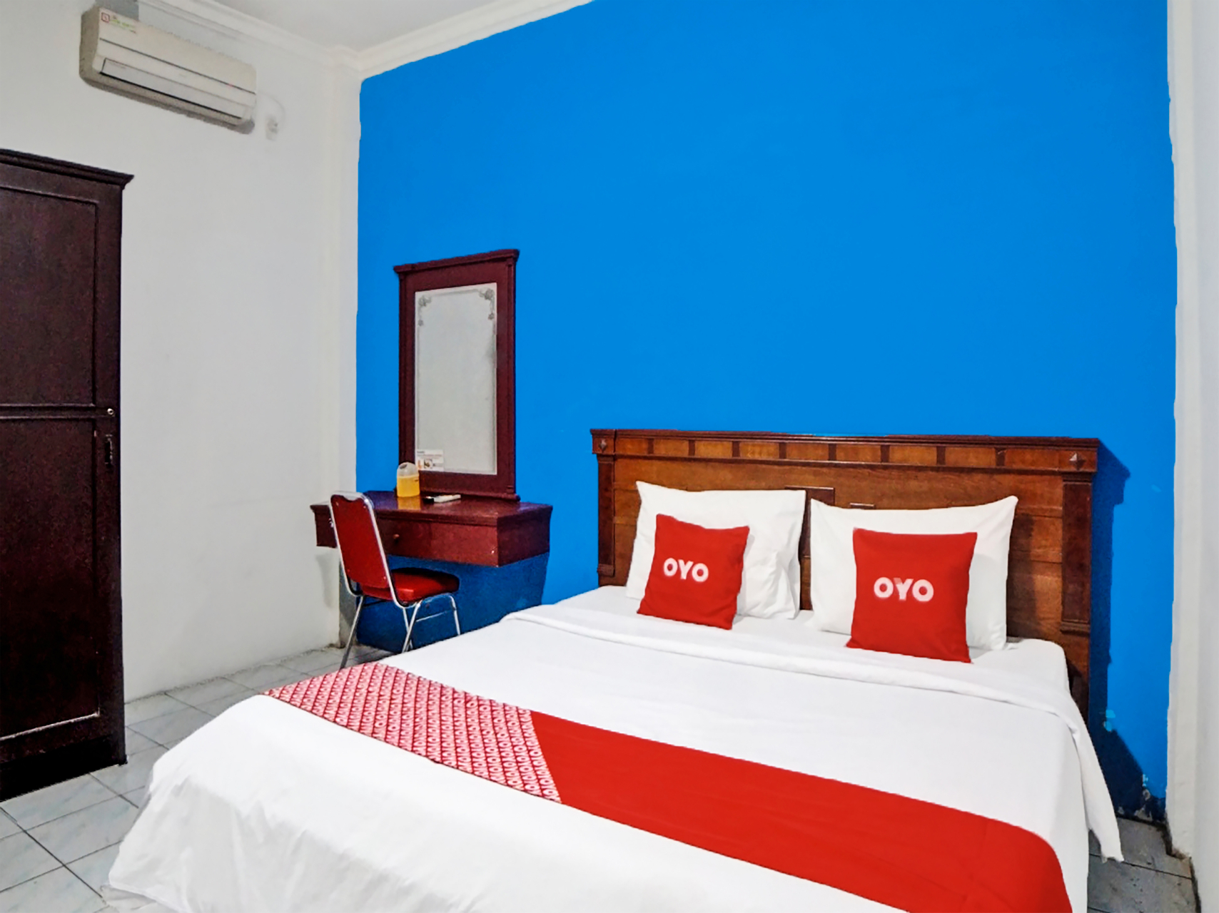 Bedroom 1, OYO 91706 Hotel Serena Anggrek, Medan