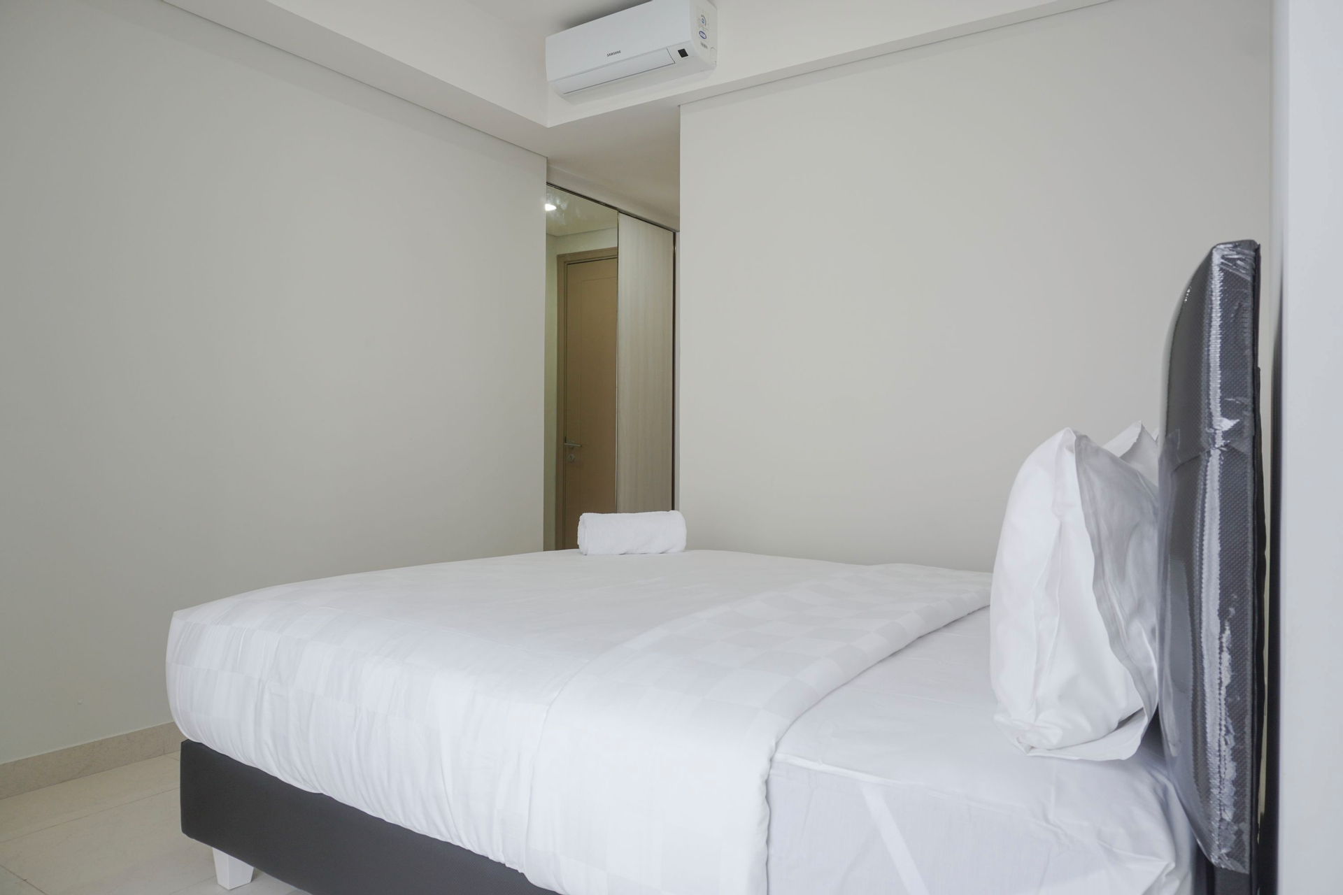 Bedroom 2, Nice and Comfort 1BR Apartment at Gold Coast By Travelio, North Jakarta