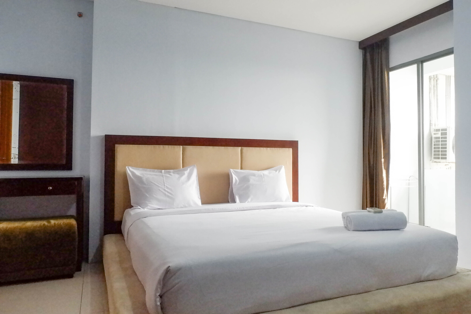 Modern 2BR Apartment at Aryaduta Residence Connected to CITO Mall By Travelio, Surabaya