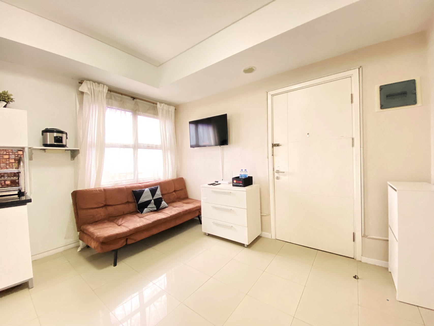 Fancy Designed Studio at Gold Coast Apartment By Travelio, North Jakarta