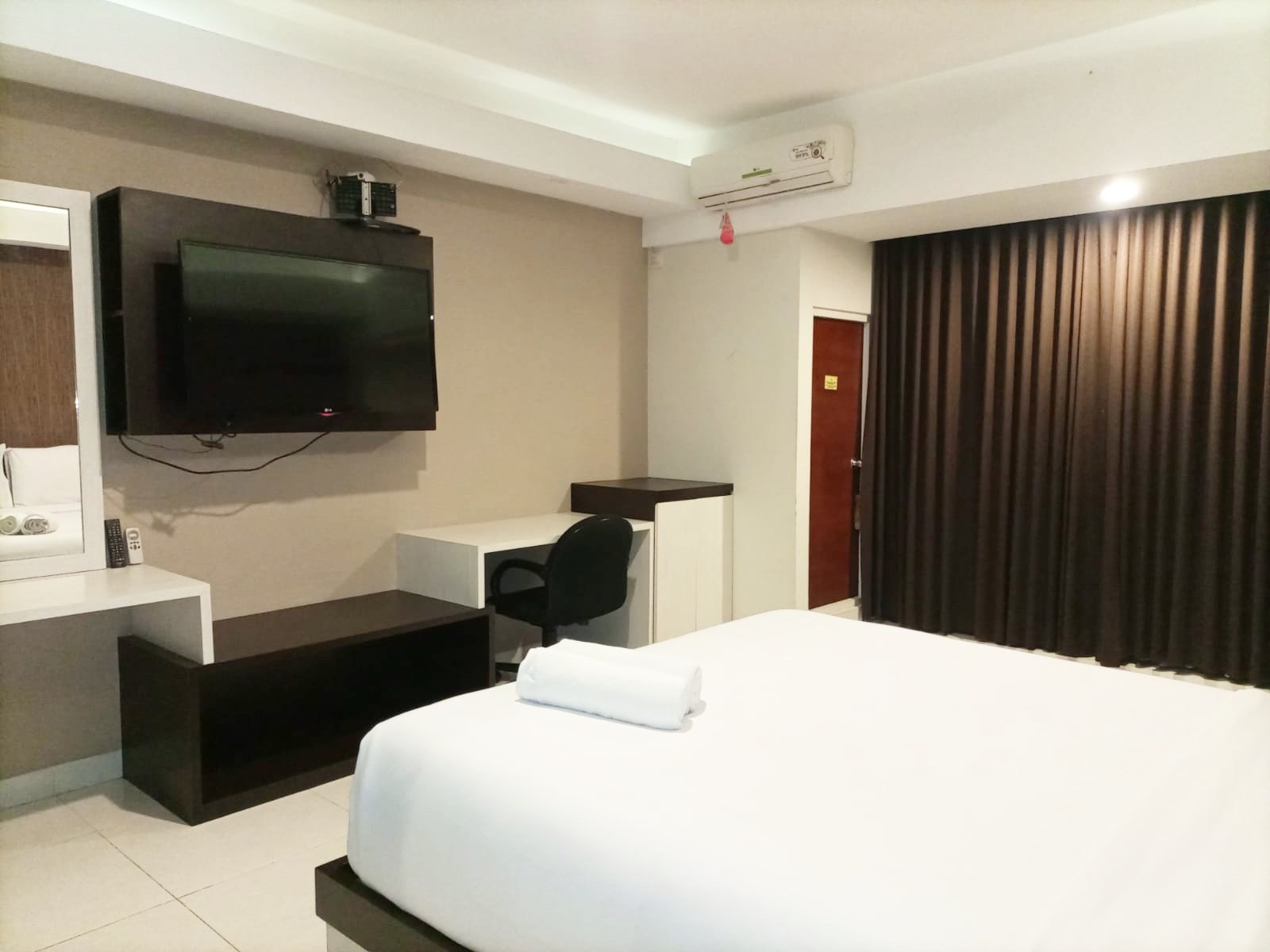Bedroom 3, Luxurious Studio at Mataram City Apartment By Travelio, Sleman