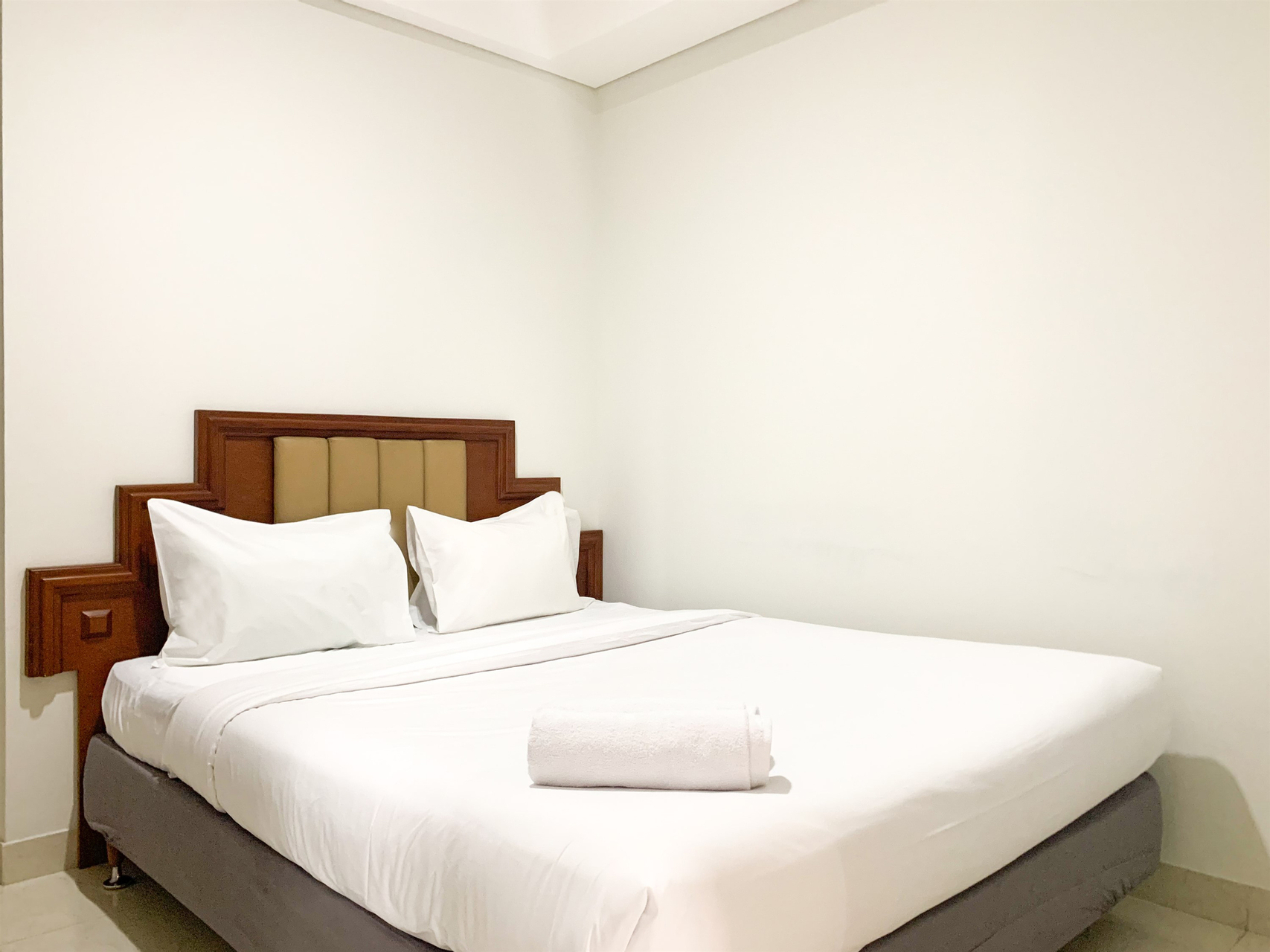 Bedroom 1, Comfort 1BR at Gold Coast Apartment By Travelio, North Jakarta