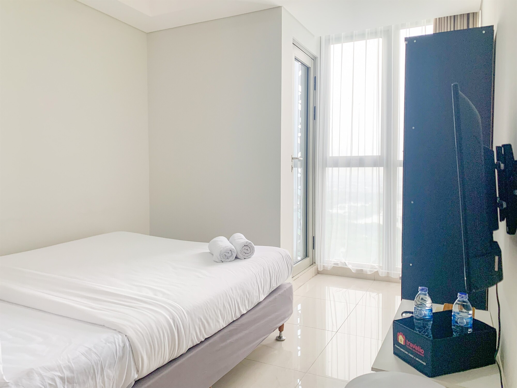 Bedroom 4, Comfort 1BR at Gold Coast Apartment By Travelio, North Jakarta