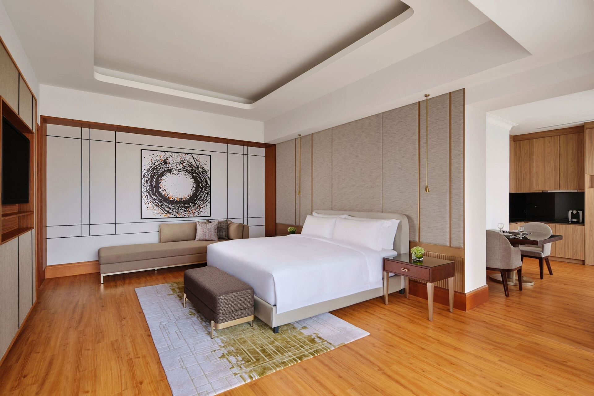 Bedroom 3, The Ritz-Carlton Jakarta, Mega Kuningan, Jakarta Selatan