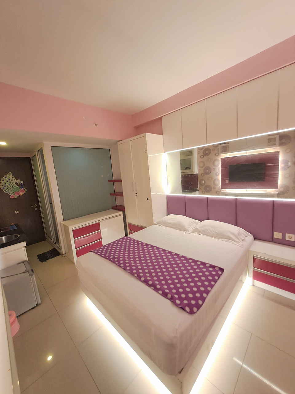 Bedroom 2, Paradise Room By Vivo Apartment, Yogyakarta