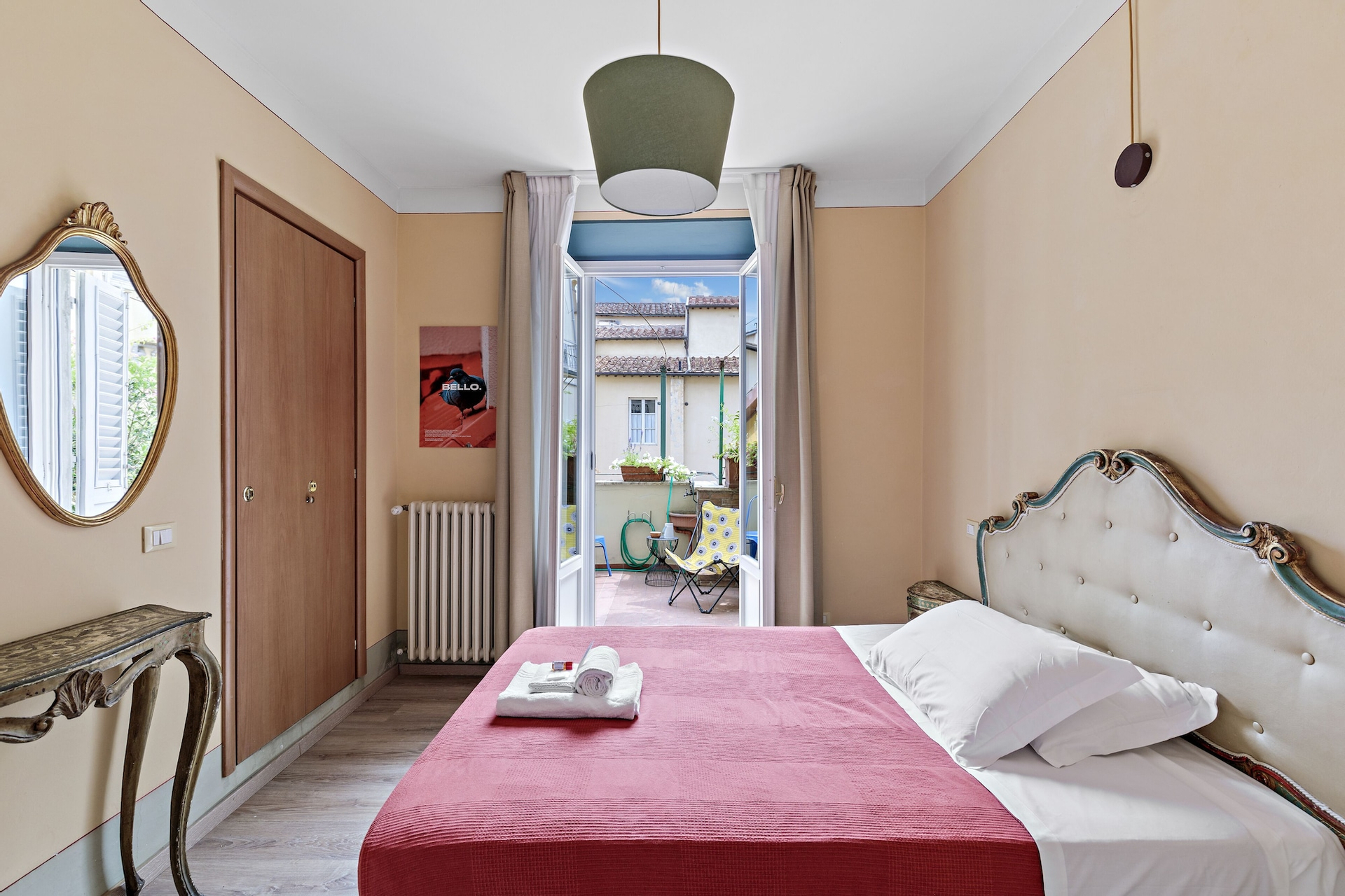 Bedroom 4, Hotel Azzi, Florence