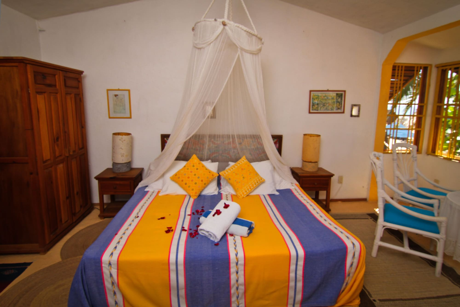 Bedroom 2, Small Luxury Hotel, Hideaway Near Acapulco on the Beach, Coyuca de Benítez