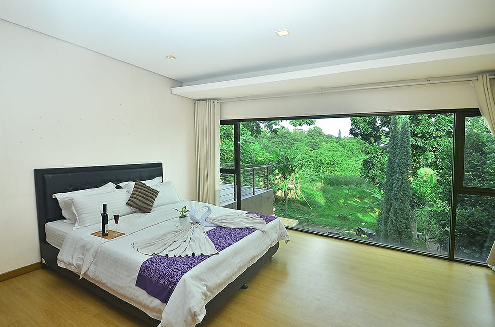 Bedroom 2, Villa Dago Bandung Family Only (Amethyst PG-28) With Private Pool, Bandung