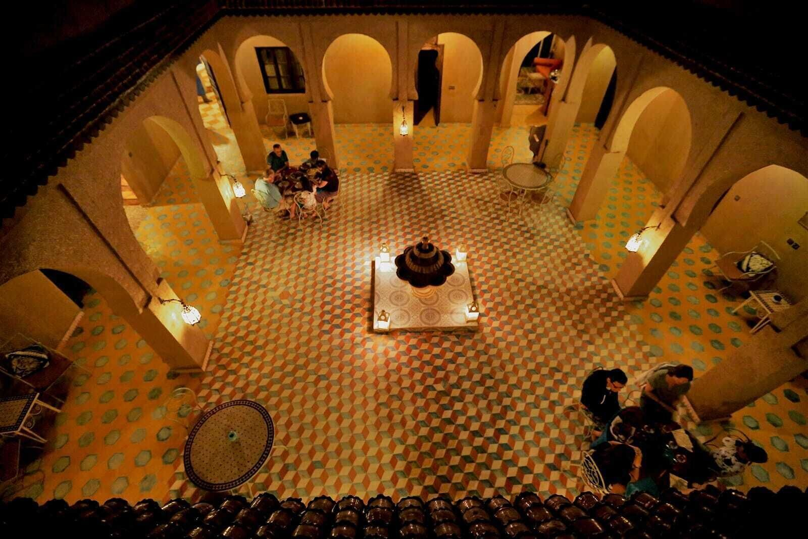 Public Area, Riad Dar Ouzine, Errachidia