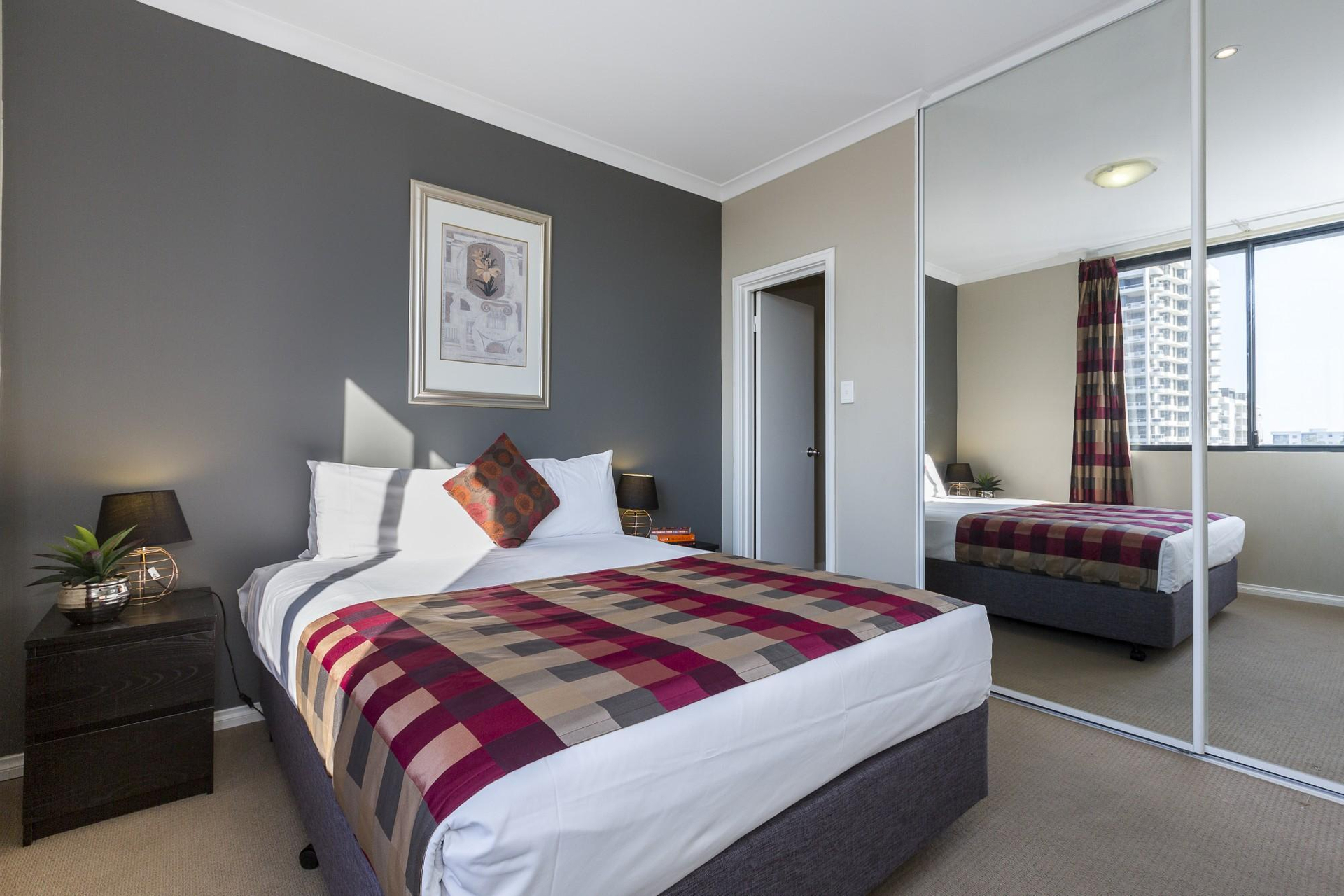 Bedroom, Mont Clare Boutique Apartments, Perth