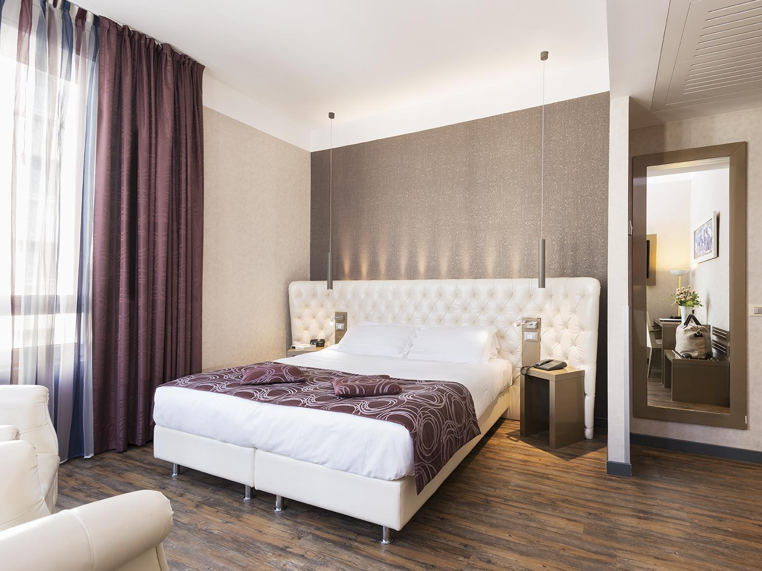 Bedroom 3, c-hotels Atlantic, Milano