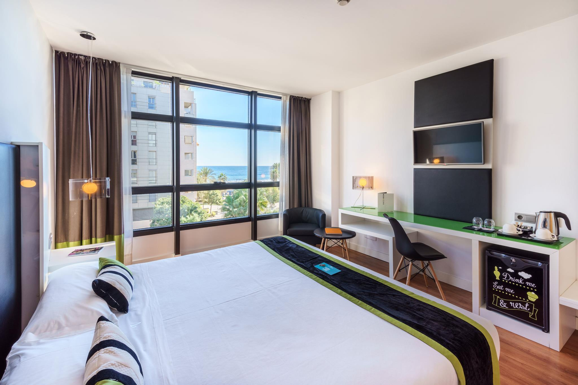 Bedroom 2, Vincci Malaga Hotel, Málaga